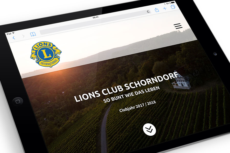 Eine neue Website zum Jubiläum
